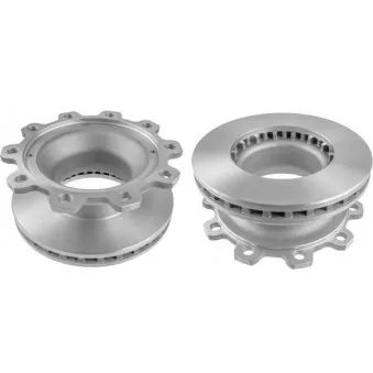 Jeu de 2 disques de frein avant TRW DF5020S