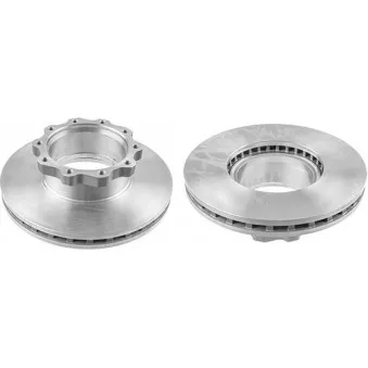 Jeu de 2 disques de frein avant TRW DF5036S