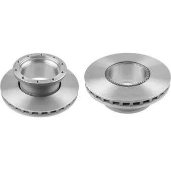 Jeu de 2 disques de frein avant TRW DF5052S