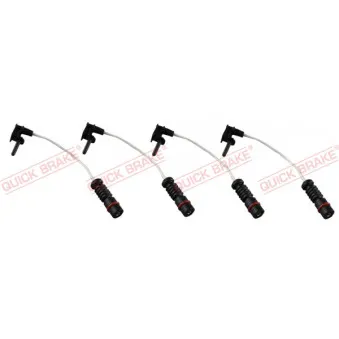 Contact d'avertissement, usure des plaquettes de frein QUICK BRAKE