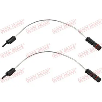 Contact d'avertissement, usure des plaquettes de frein QUICK BRAKE