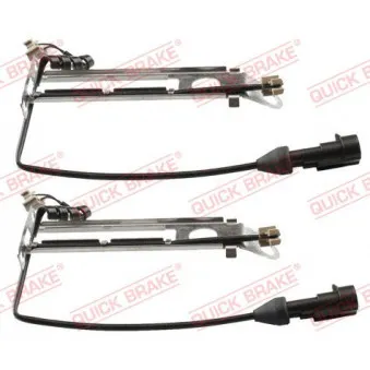 Contact d'avertissement, usure des plaquettes de frein QUICK BRAKE