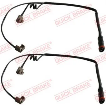 Contact d'avertissement, usure des plaquettes de frein QUICK BRAKE