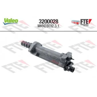 Cylindre récepteur, embrayage VALEO 3200028