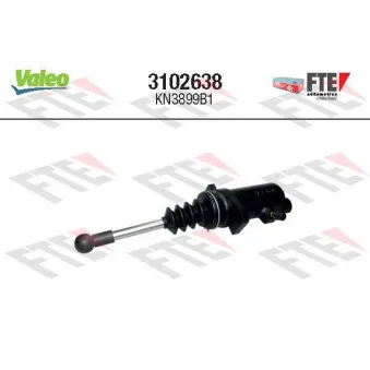 Cylindre récepteur, embrayage VALEO 3102638