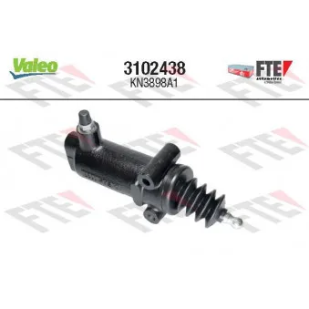 Cylindre récepteur, embrayage VALEO 3102438