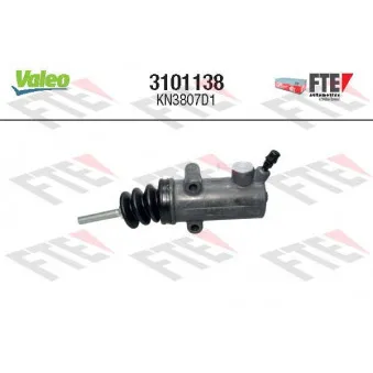 Cylindre récepteur, embrayage VALEO 3101138