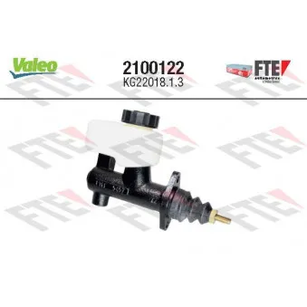Cylindre émetteur, embrayage VALEO 2100122