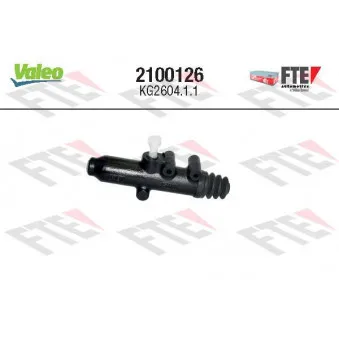 Cylindre émetteur, embrayage VALEO 2100126