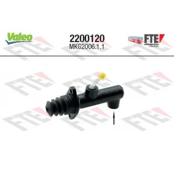 Cylindre émetteur, embrayage VALEO 2200120