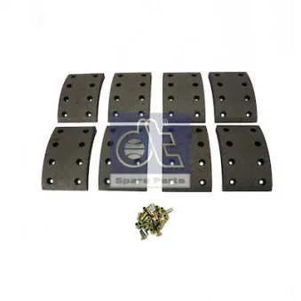Kit de garnitures de frein, frein à tambour DT 4.91138