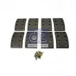 Kit de garnitures de frein, frein à tambour DT 4.91139 - Visuel 1