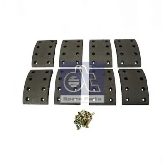 Kit de garnitures de frein, frein à tambour DT 4.91139