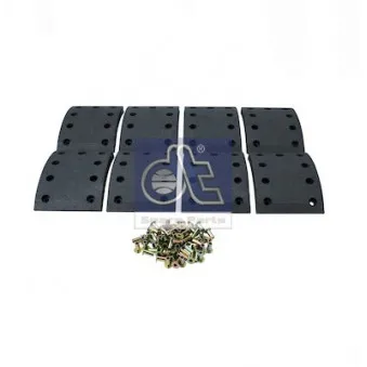 Kit de garnitures de frein, frein à tambour DT 4.91497