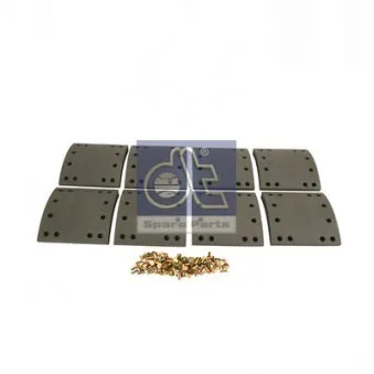 Kit de garnitures de frein, frein à tambour DT 5.92144