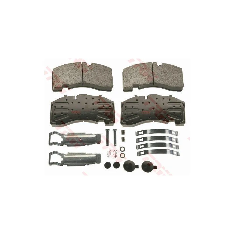 Jeu de 4 plaquettes de frein arrière TRW GDB5093