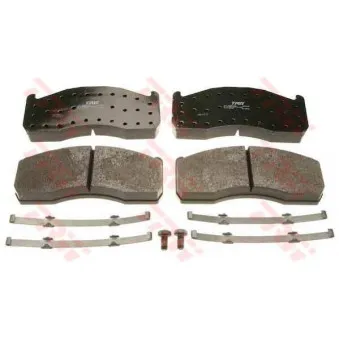 Jeu de 4 plaquettes de frein arrière TRW GDB5103