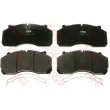 Jeu de 4 plaquettes de frein avant TRW GDB5099 - Visuel 1