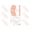 Jeu de 4 plaquettes de frein arrière TRW GDB5082 - Visuel 3
