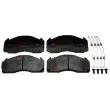 Jeu de 4 plaquettes de frein avant TRW GDB5085 - Visuel 2