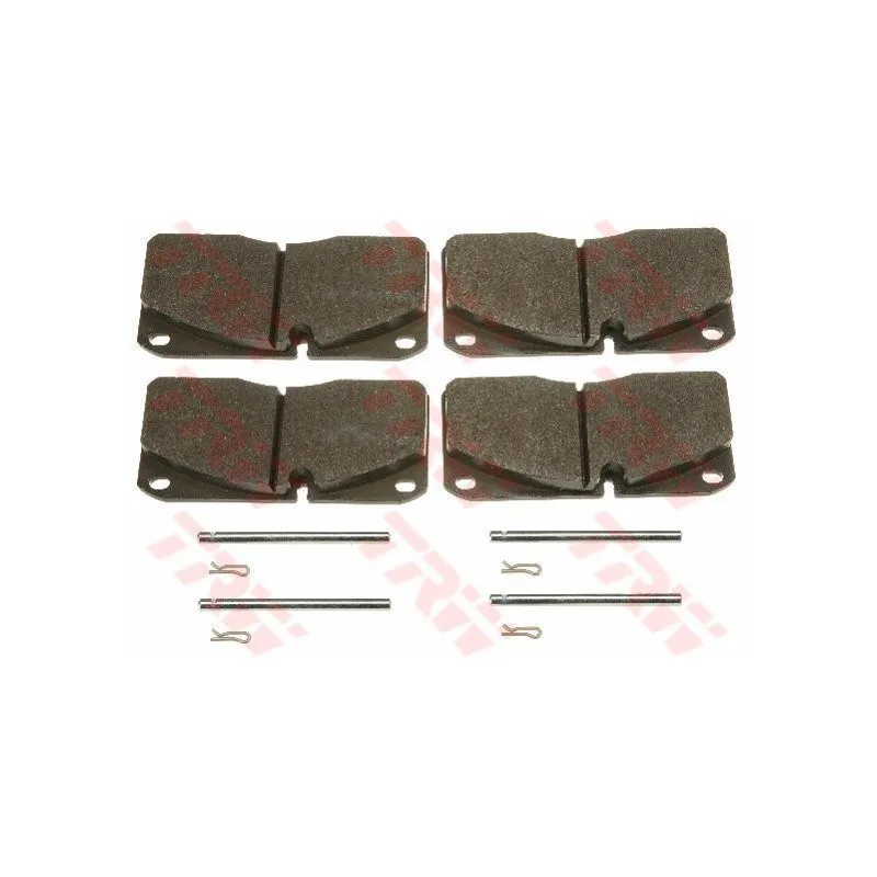 Jeu de 4 plaquettes de frein avant TRW GDB5058