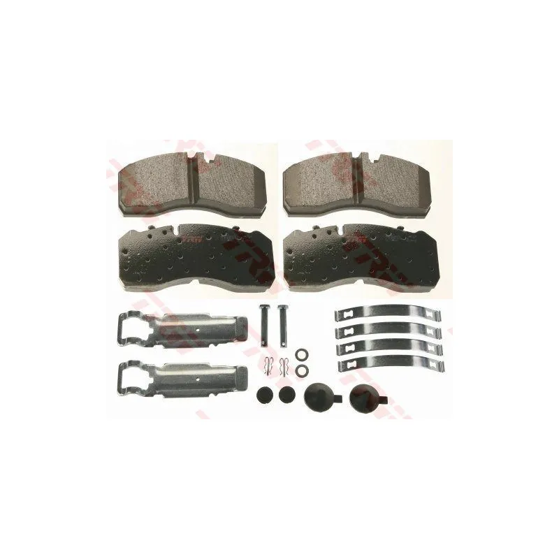 Jeu de 4 plaquettes de frein avant TRW GDB5072