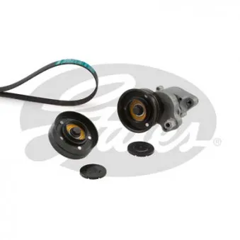 Jeu de courroies trapézoïdales à nervures GATES