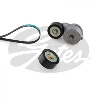 Jeu de courroies trapézoïdales à nervures GATES