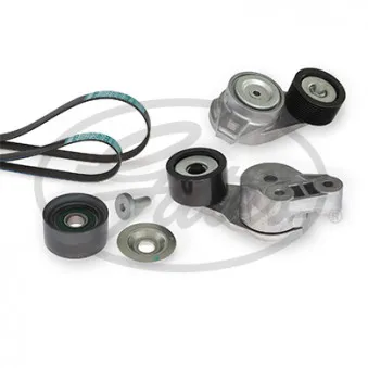 Jeu de courroies trapézoïdales à nervures GATES