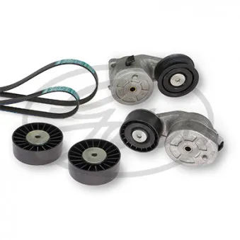 Jeu de courroies trapézoïdales à nervures GATES