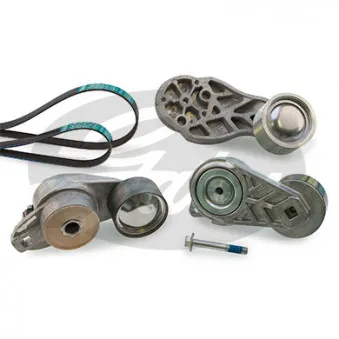 Jeu de courroies trapézoïdales à nervures GATES