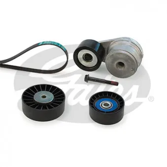 Jeu de courroies trapézoïdales à nervures GATES