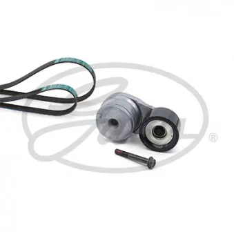 Jeu de courroies trapézoïdales à nervures GATES