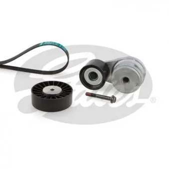 Jeu de courroies trapézoïdales à nervures GATES