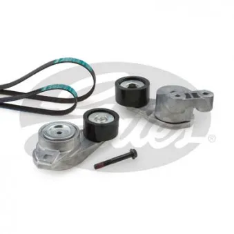 Jeu de courroies trapézoïdales à nervures GATES