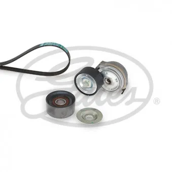 Jeu de courroies trapézoïdales à nervures GATES