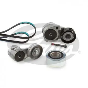 Jeu de courroies trapézoïdales à nervures GATES