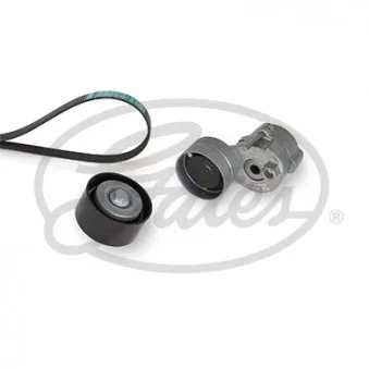 Jeu de courroies trapézoïdales à nervures GATES