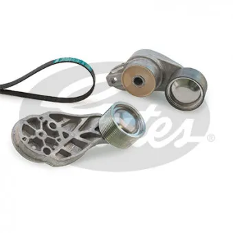 Jeu de courroies trapézoïdales à nervures GATES