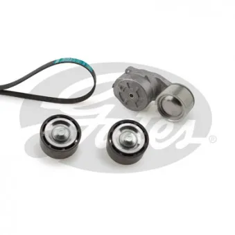 Jeu de courroies trapézoïdales à nervures GATES