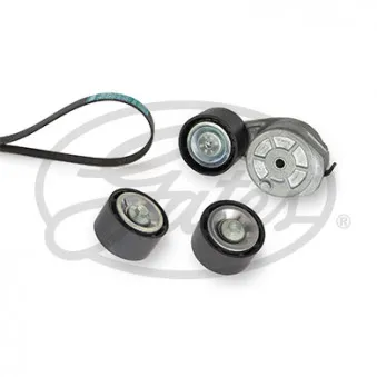 Jeu de courroies trapézoïdales à nervures GATES