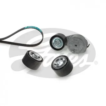 Jeu de courroies trapézoïdales à nervures GATES