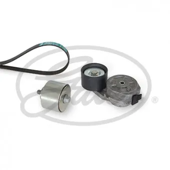 Jeu de courroies trapézoïdales à nervures GATES