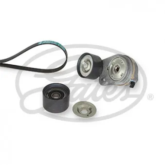 Jeu de courroies trapézoïdales à nervures GATES