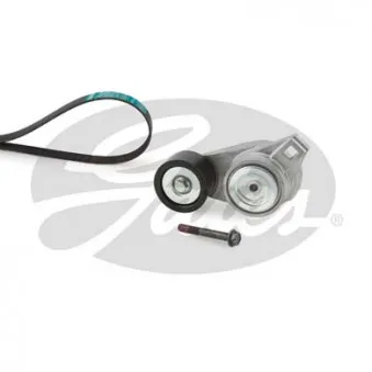 Jeu de courroies trapézoïdales à nervures GATES