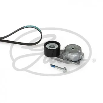 Jeu de courroies trapézoïdales à nervures GATES