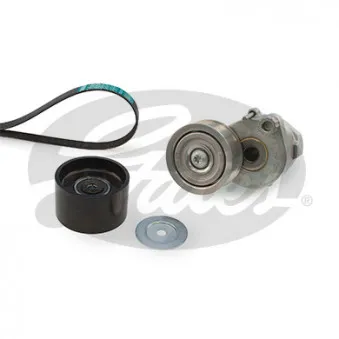 Jeu de courroies trapézoïdales à nervures GATES