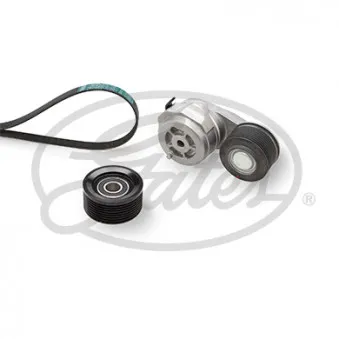 Jeu de courroies trapézoïdales à nervures GATES