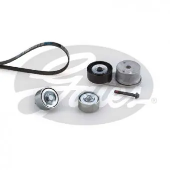 Jeu de courroies trapézoïdales à nervures GATES