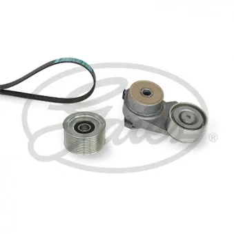 Jeu de courroies trapézoïdales à nervures GATES